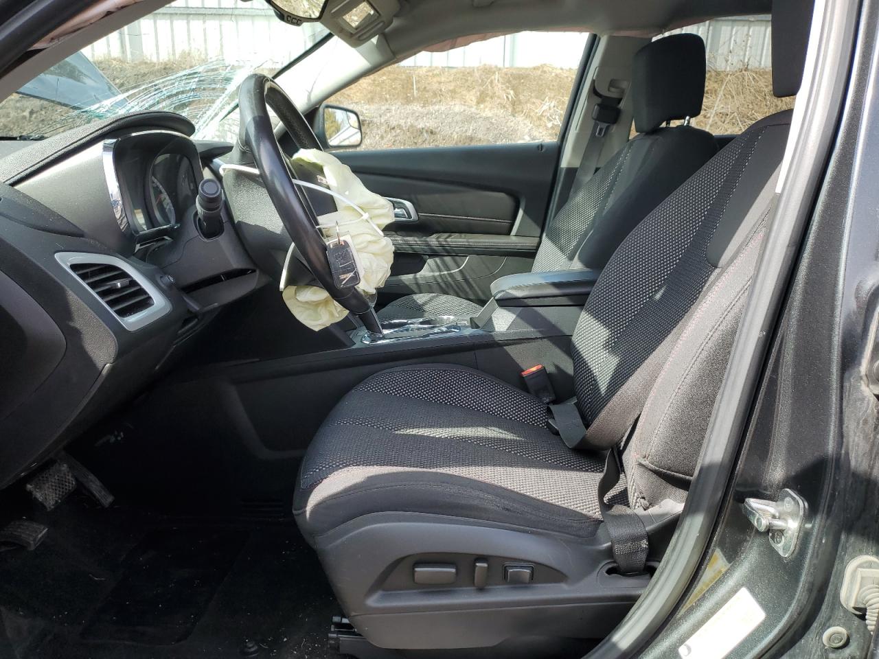 2013 GMC Terrain VIN 2GKFLTEK7D6160634 Copart auction photo, front end / side damage thumbnail 7