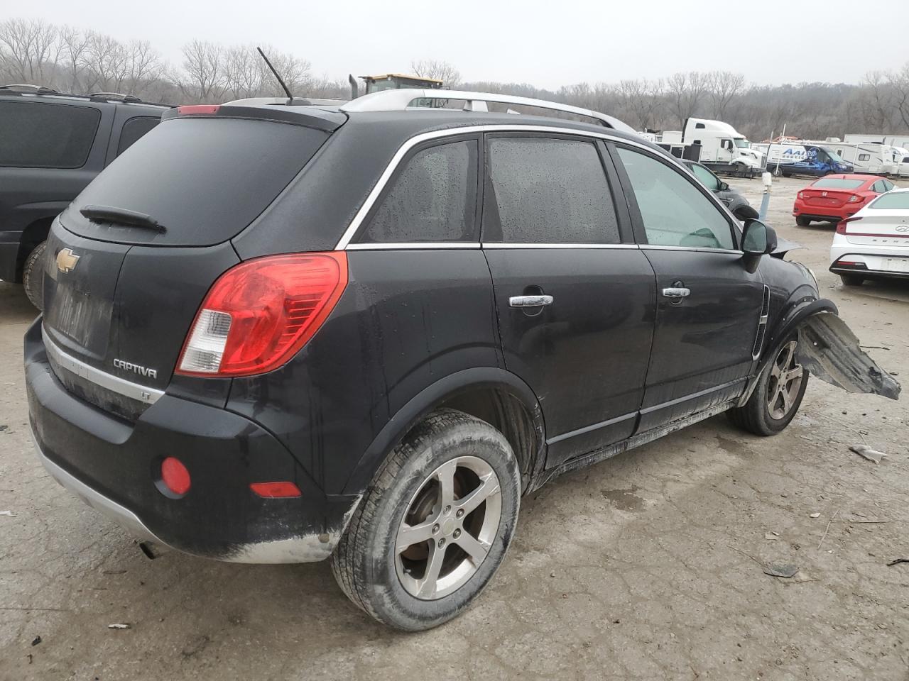 2014 Chevrolet Captiva VIN 3GNAL3EK1ES552525 Copart auction photo, front end damage thumbnail 3