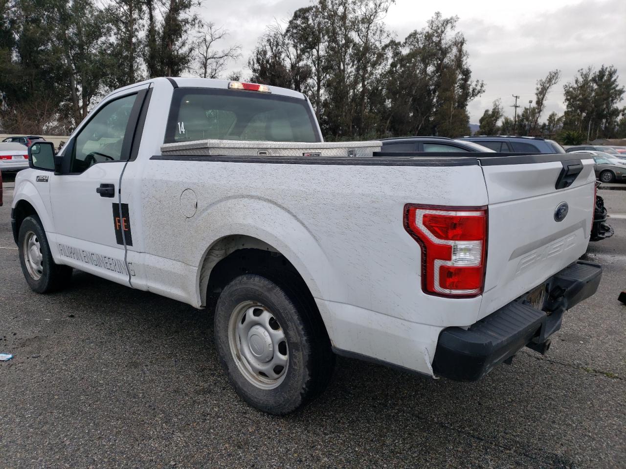 2018 Ford F-150 VIN 1FTMF1CB3JKG11438 Copart auction photo, rear end damage thumbnail 2
