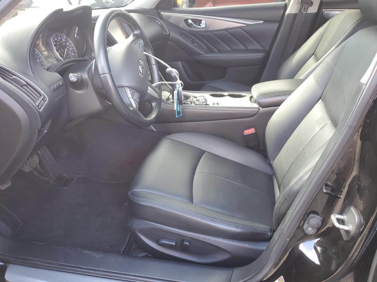 2015 Infiniti Q50 VIN JN1BV7AP9FM350522 Copart auction photo, front end / rear end damage thumbnail 7