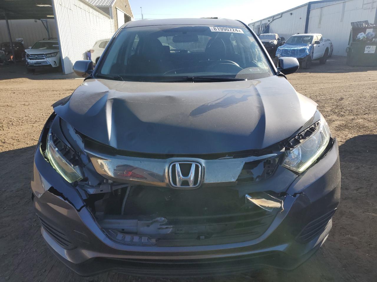 2022 Honda HR-V VIN 3CZRU6H3XNM762974 Copart auction photo, front end damage thumbnail 5
