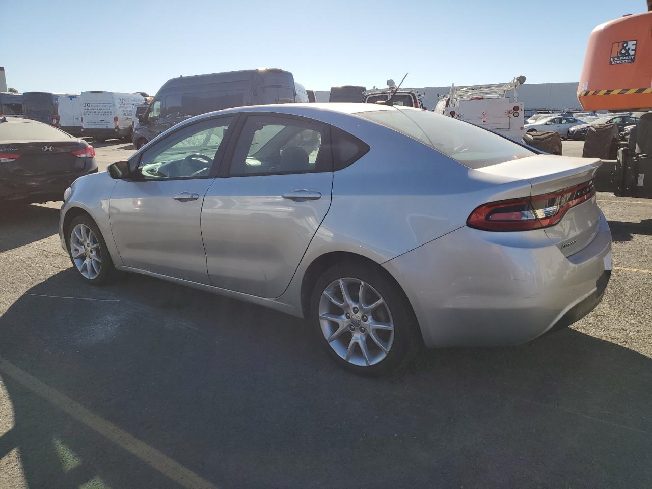 2013 Dodge Dart VIN 1C3CDFBA3DD100641 Copart auction photo, mechanical damage thumbnail 2