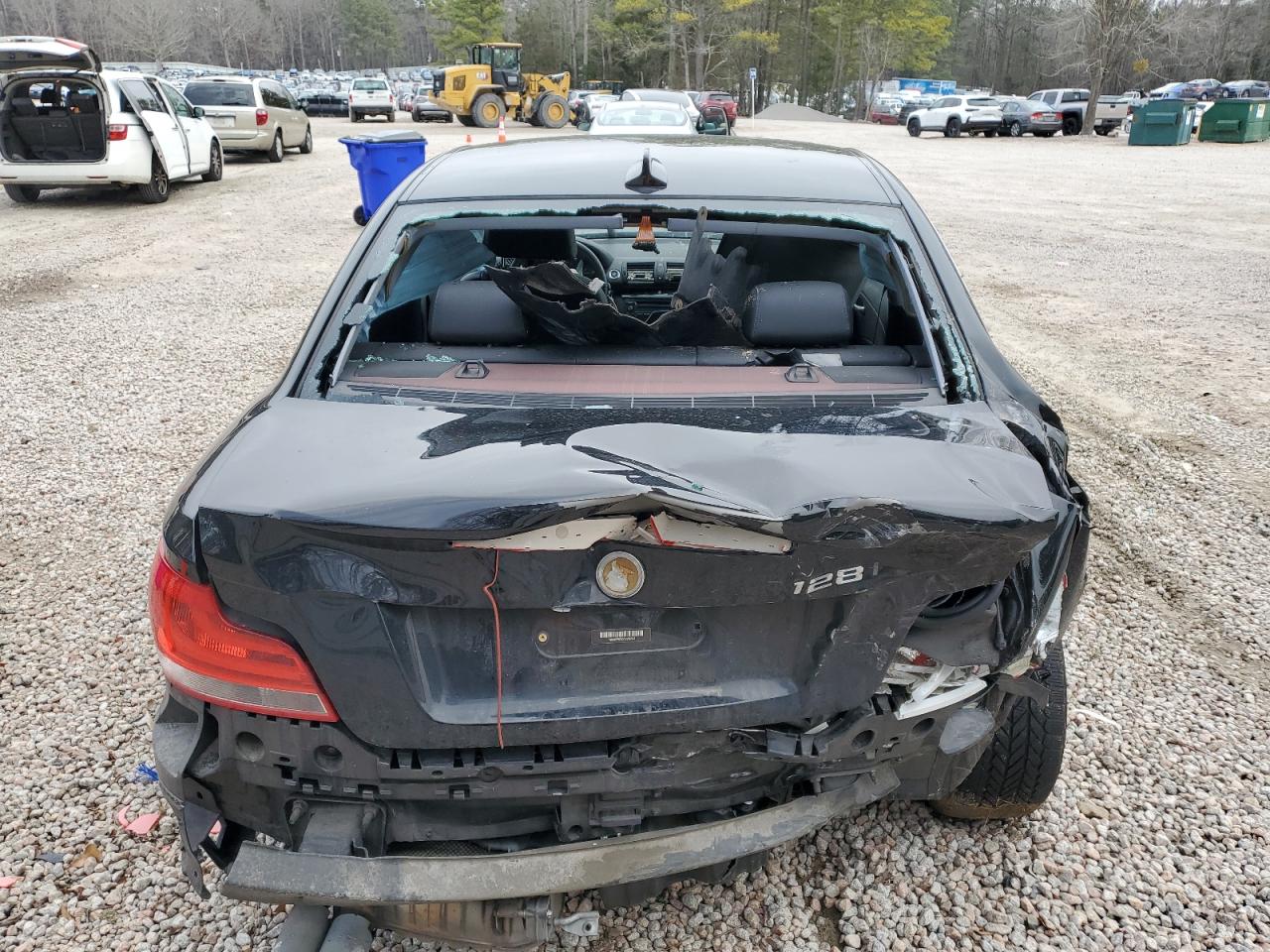 2013 BMW 1er VIN WBAUP9C50DVS95812 Copart auction photo, front end / rear end damage thumbnail 6
