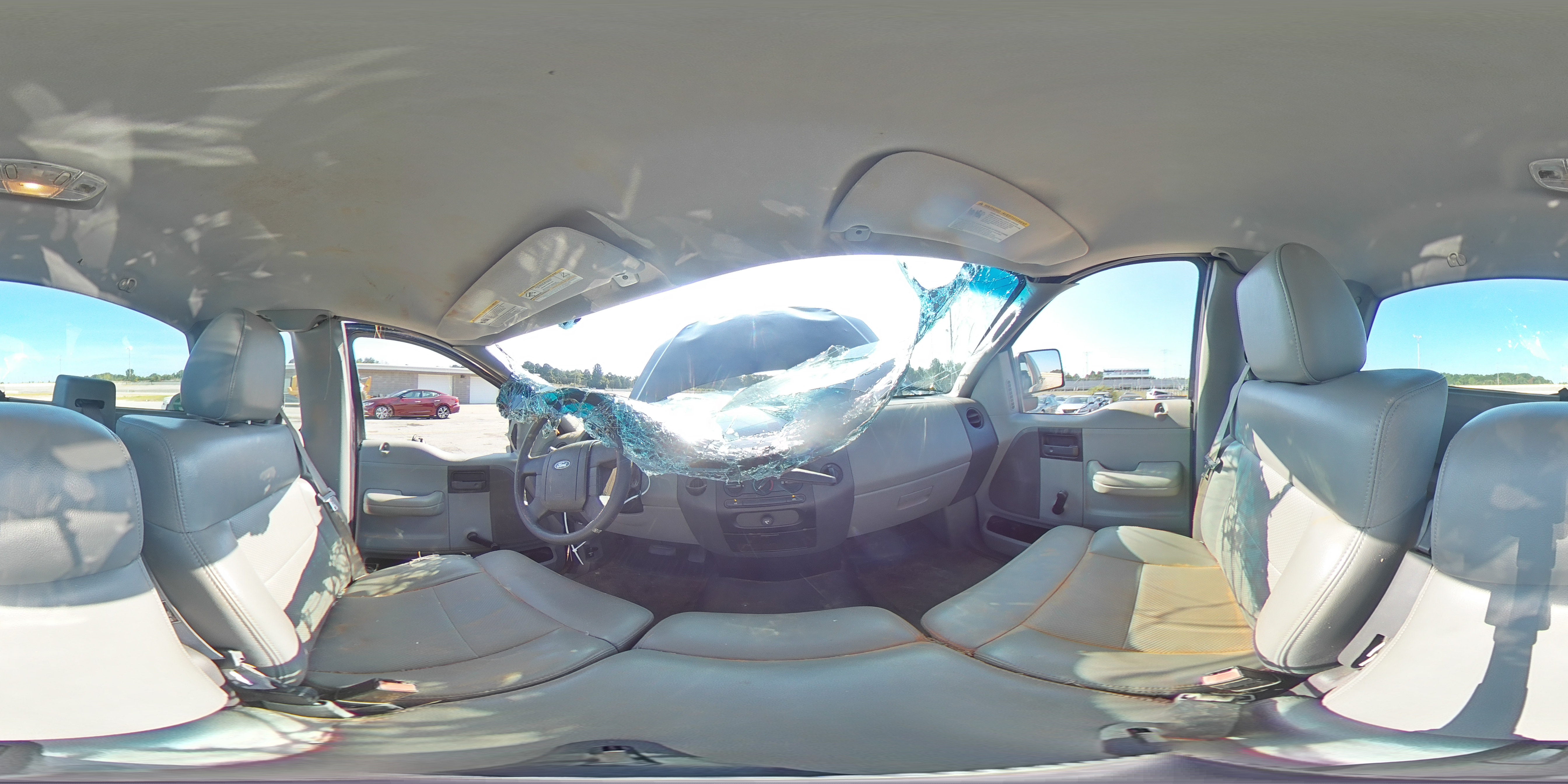 2007 Ford F-150 VIN 1FTRF12217KD58510 Copart auction photo, all over damage thumbnail 12