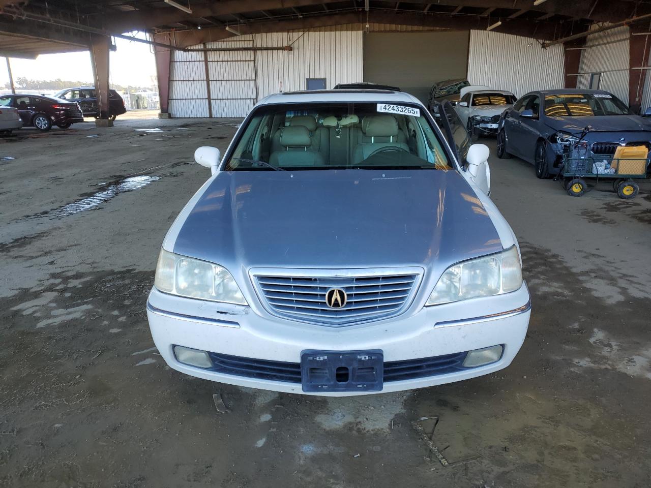 2002 Acura RL VIN JH4KA965X2C009298 Copart auction photo, side damage thumbnail 5