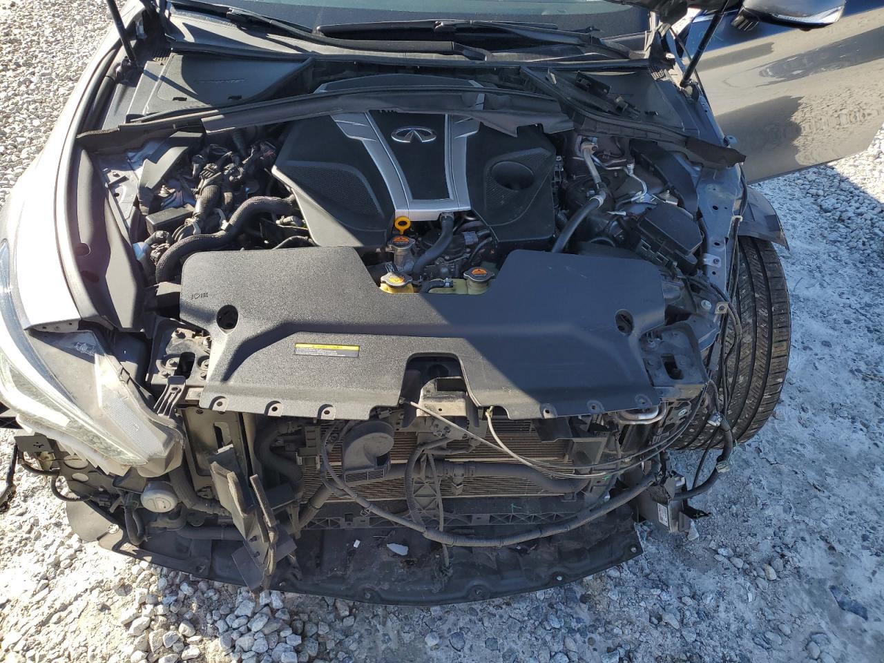 2018 Infiniti Q60 VIN JN1EV7EK8JM341945 Copart auction photo, front end / minor dent/scratches damage thumbnail 11