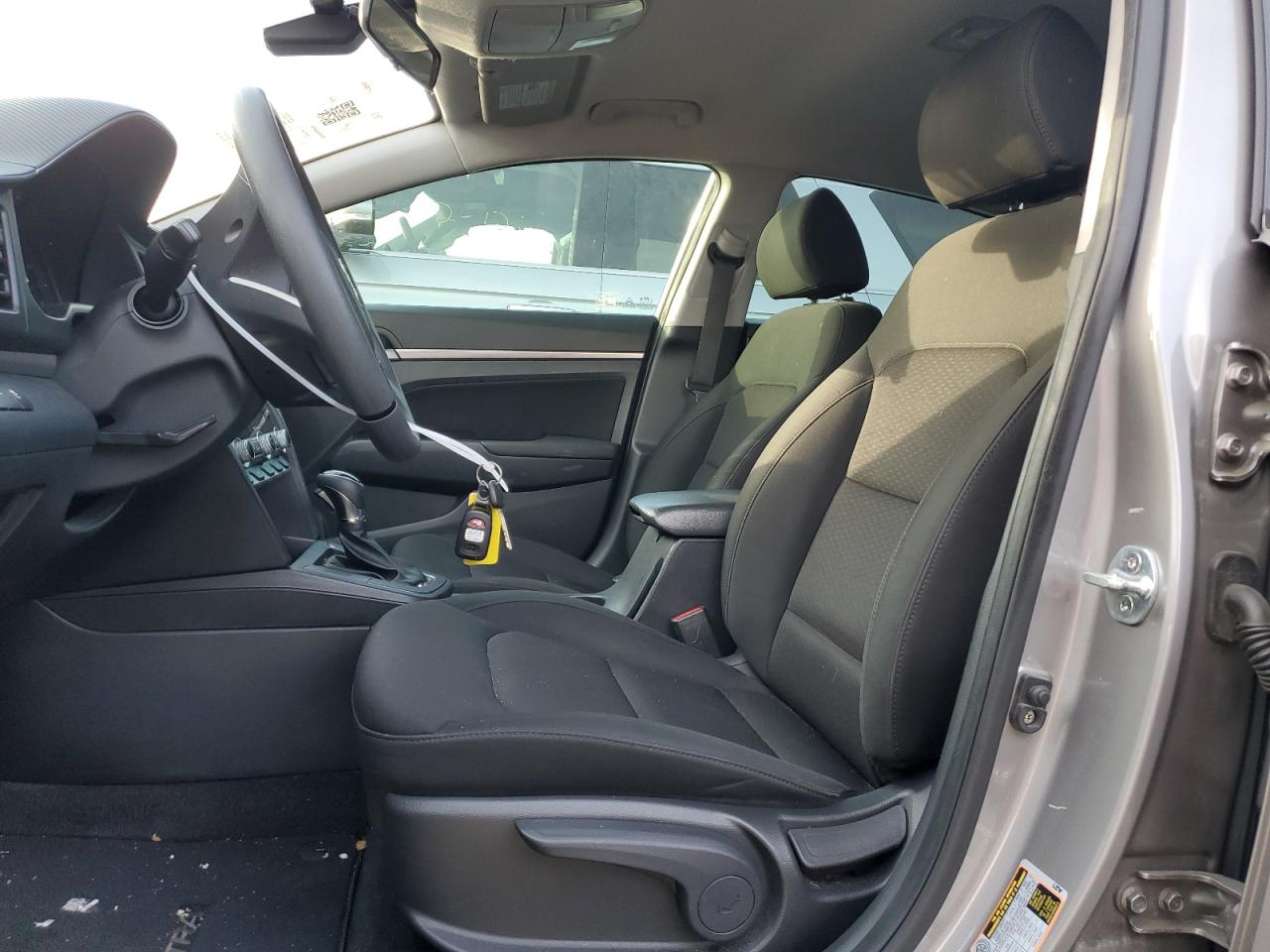 2020 Hyundai Elantra VIN KMHD84LF6LU070497 Copart auction photo, rear end damage thumbnail 7