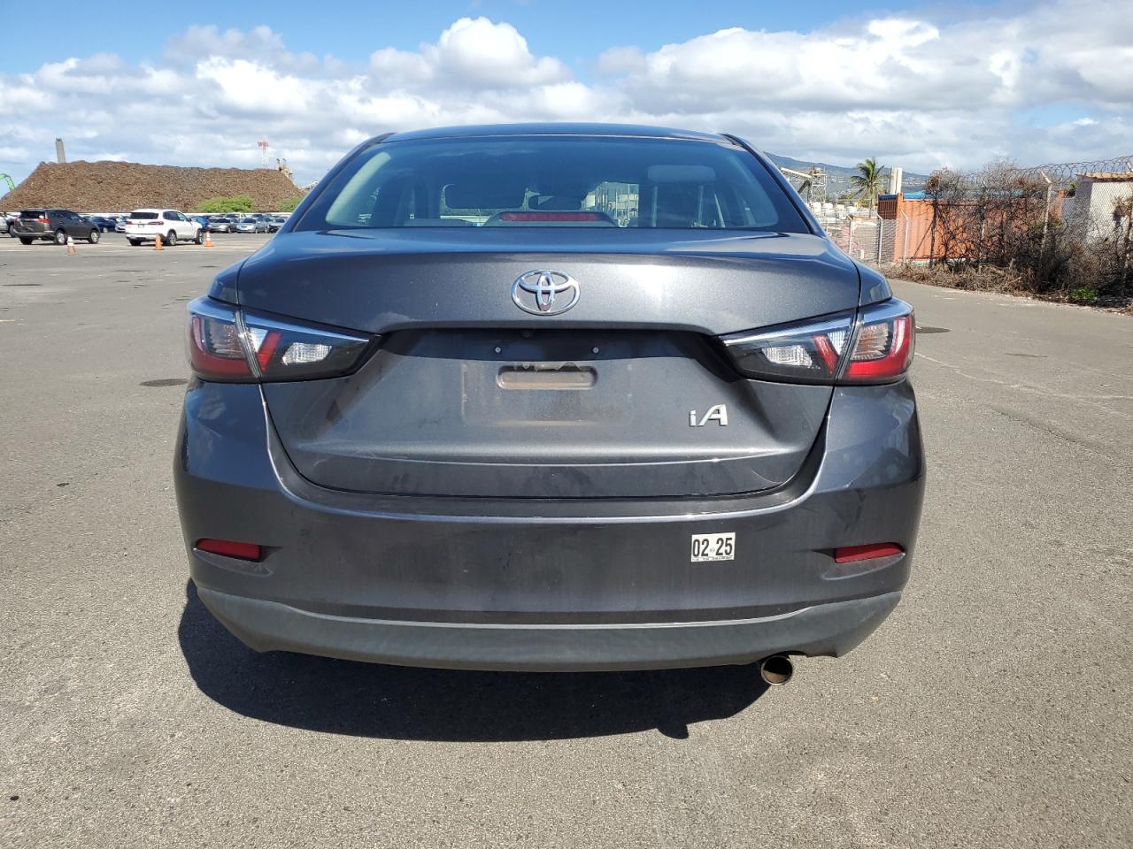 2017 Toyota Yaris VIN 3MYDLBYVXHY189649 Copart auction photo, side / rear end damage thumbnail 6