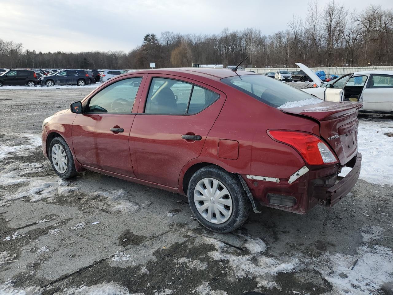 2017 Nissan Versa VIN 3N1CN7AP5HL811894 Copart auction photo, rear end damage thumbnail 2