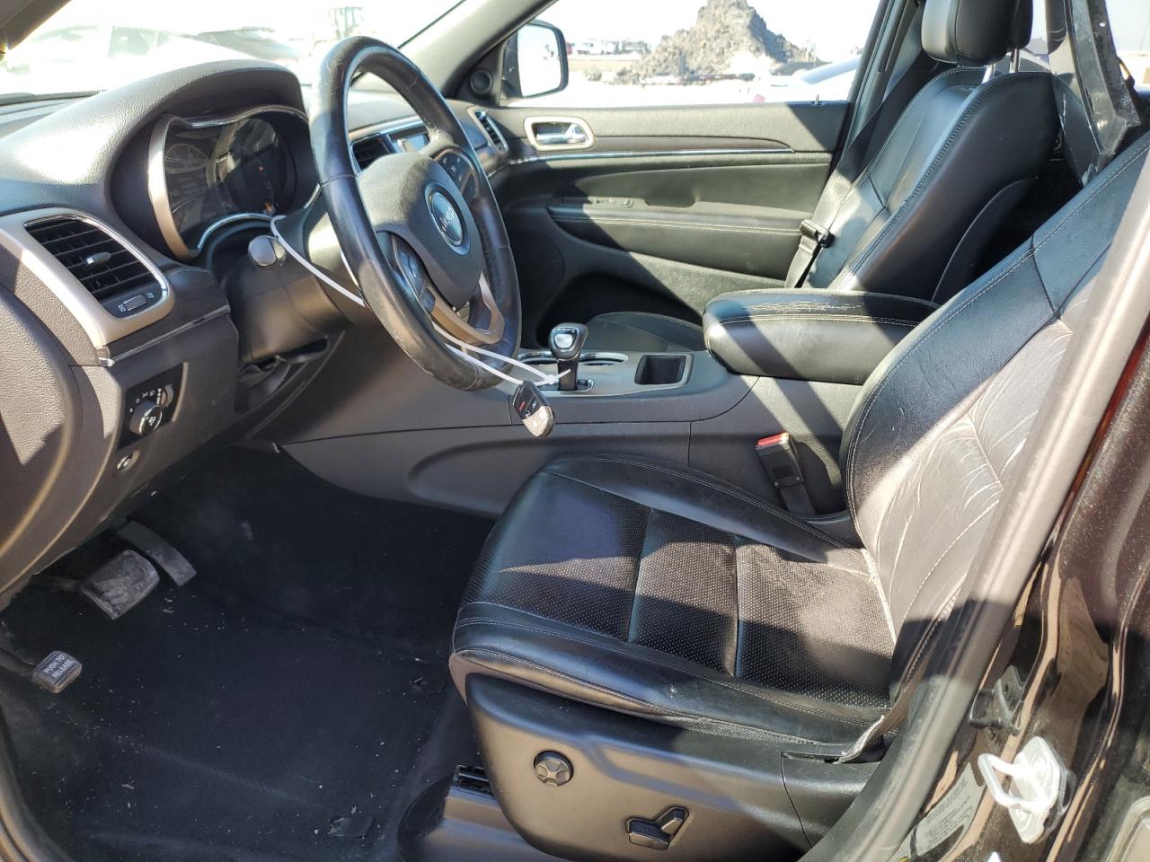 2014 Jeep Grand Cherokee VIN 1C4RJEBG0EC248542 Copart auction photo, front end / mechanical damage thumbnail 7