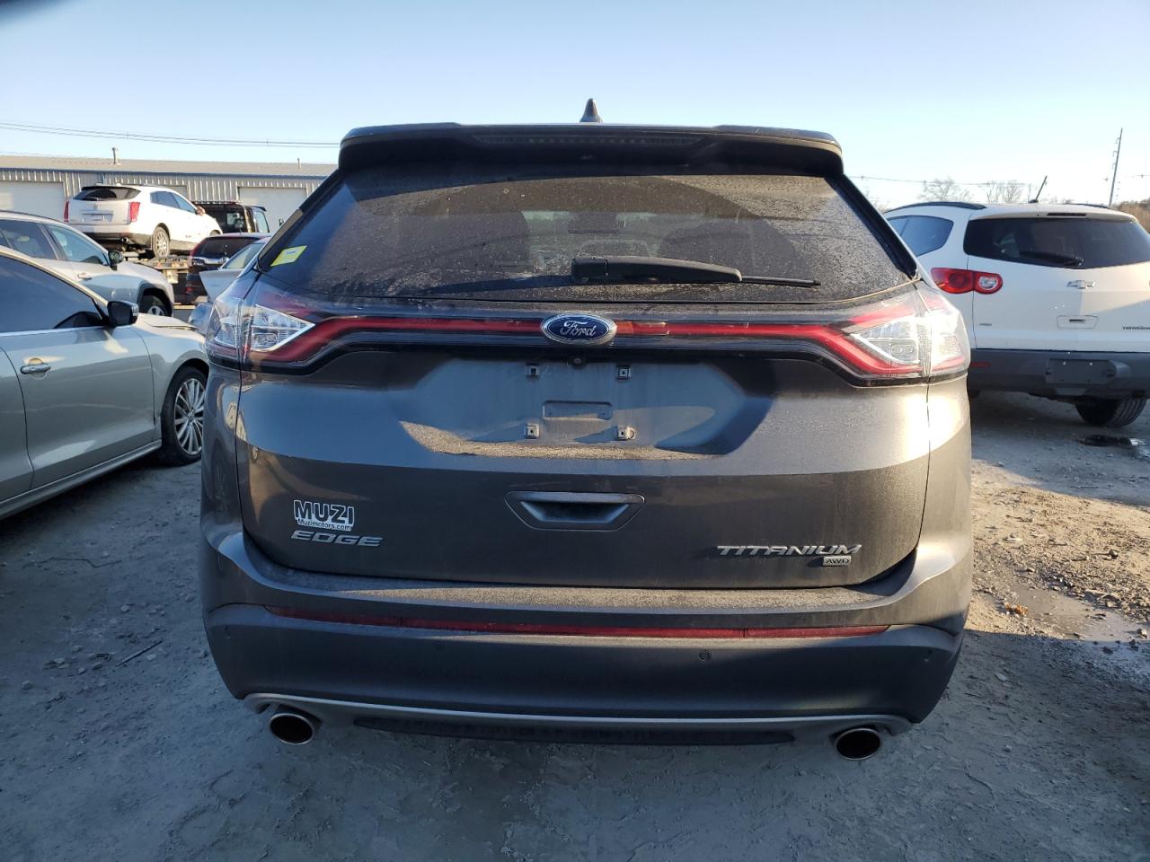 2018 Ford Edge VIN 2FMPK4K82JBB93007 Copart auction photo, front end damage thumbnail 6