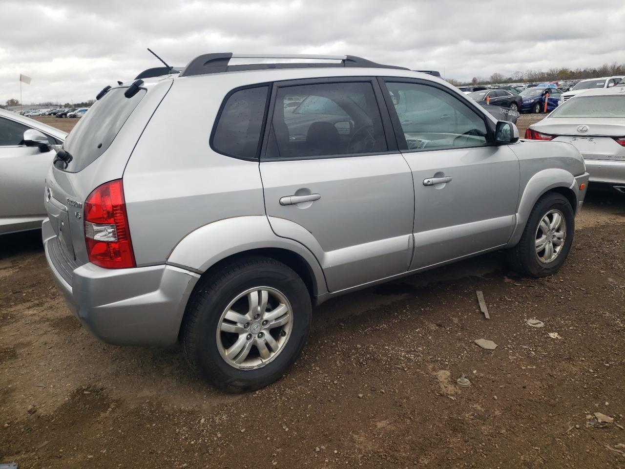 2007 Hyundai Tucson VIN KM8JN12D57U527736 Copart auction photo, front end damage thumbnail 3