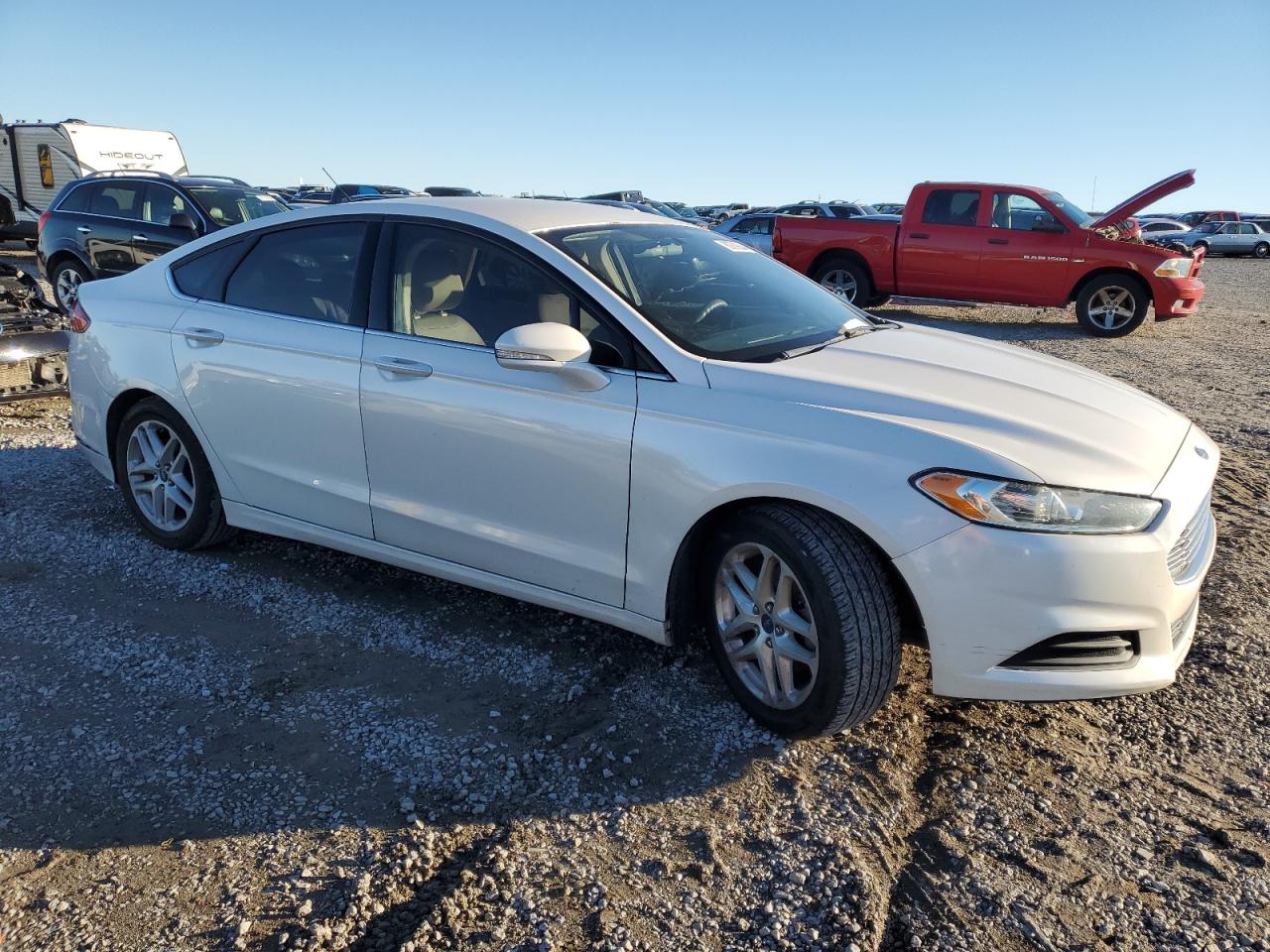 2013 Ford Fusion VIN 3FA6P0H77DR226099 Copart auction photo, rear end / minor dent/scratches damage thumbnail 4