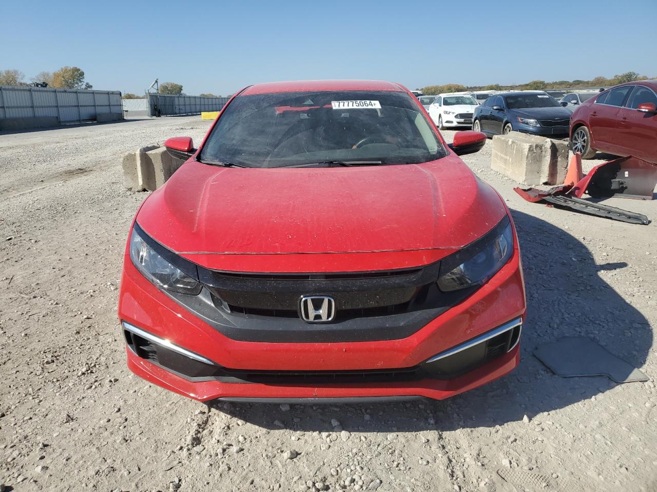2019 Honda Civic VIN 2HGFC2F64KH542839 Copart auction photo, rear end damage thumbnail 5