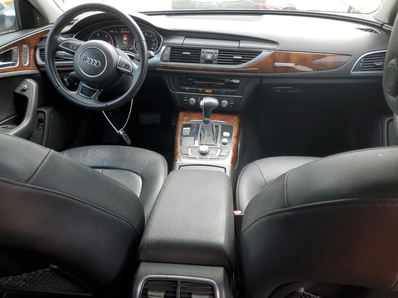 2014 Audi A6 VIN WAUFMAFC7EN082452 Copart auction photo, top/roof damage thumbnail 8