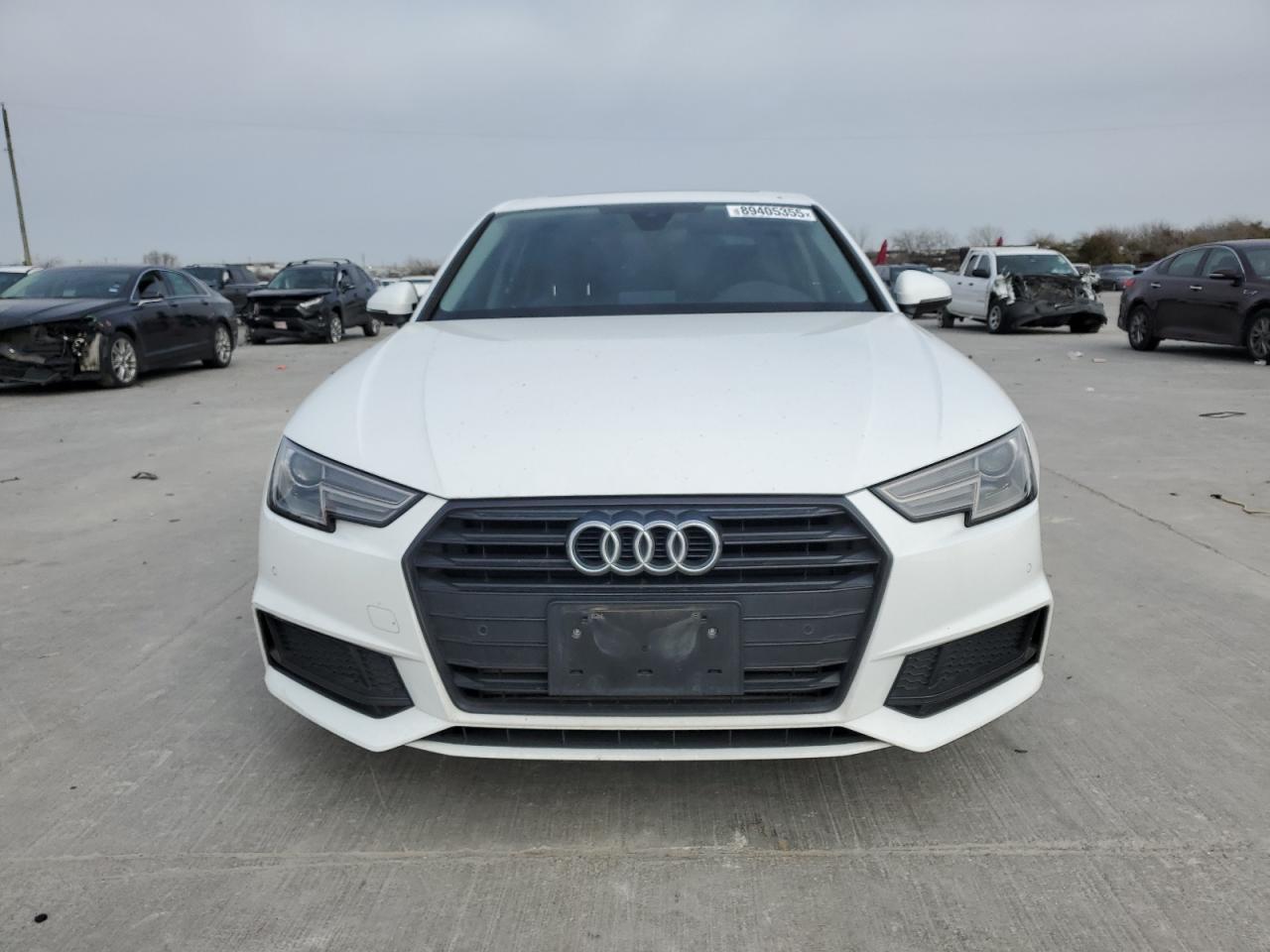 2019 Audi A4 VIN WAUGMAF44KN021634 Copart auction photo, side damage thumbnail 5