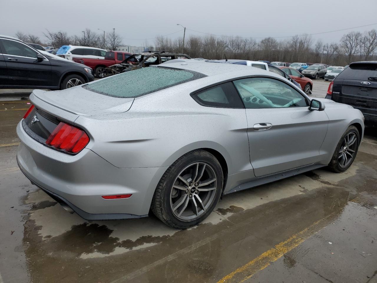2015 Ford Mustang VIN 1FA6P8TH8F5363461 Copart auction photo, front end damage thumbnail 3
