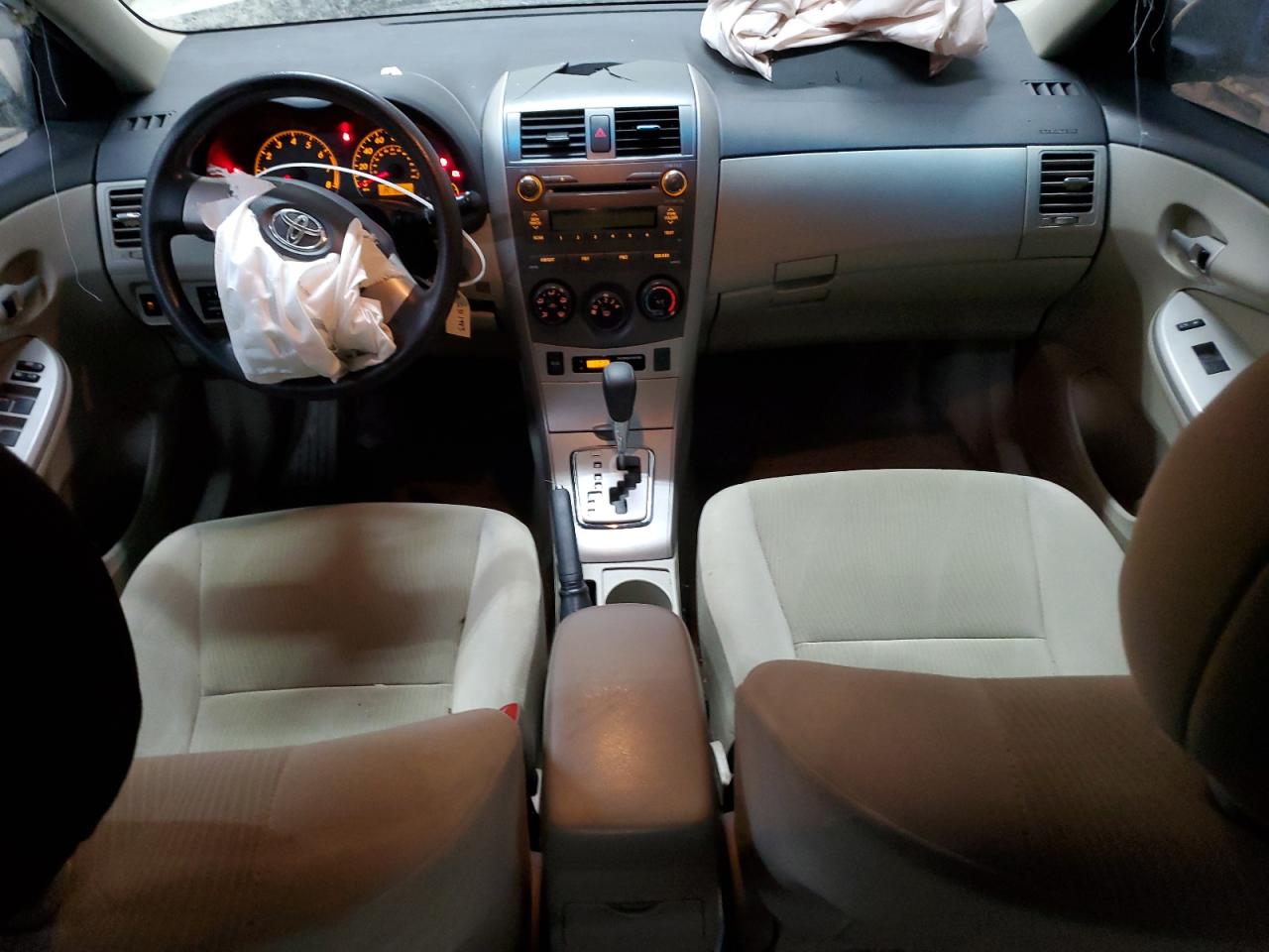 2011 Toyota Corolla VIN 2T1BU4EE1BC711935 Copart auction photo, front end / rear end damage thumbnail 8