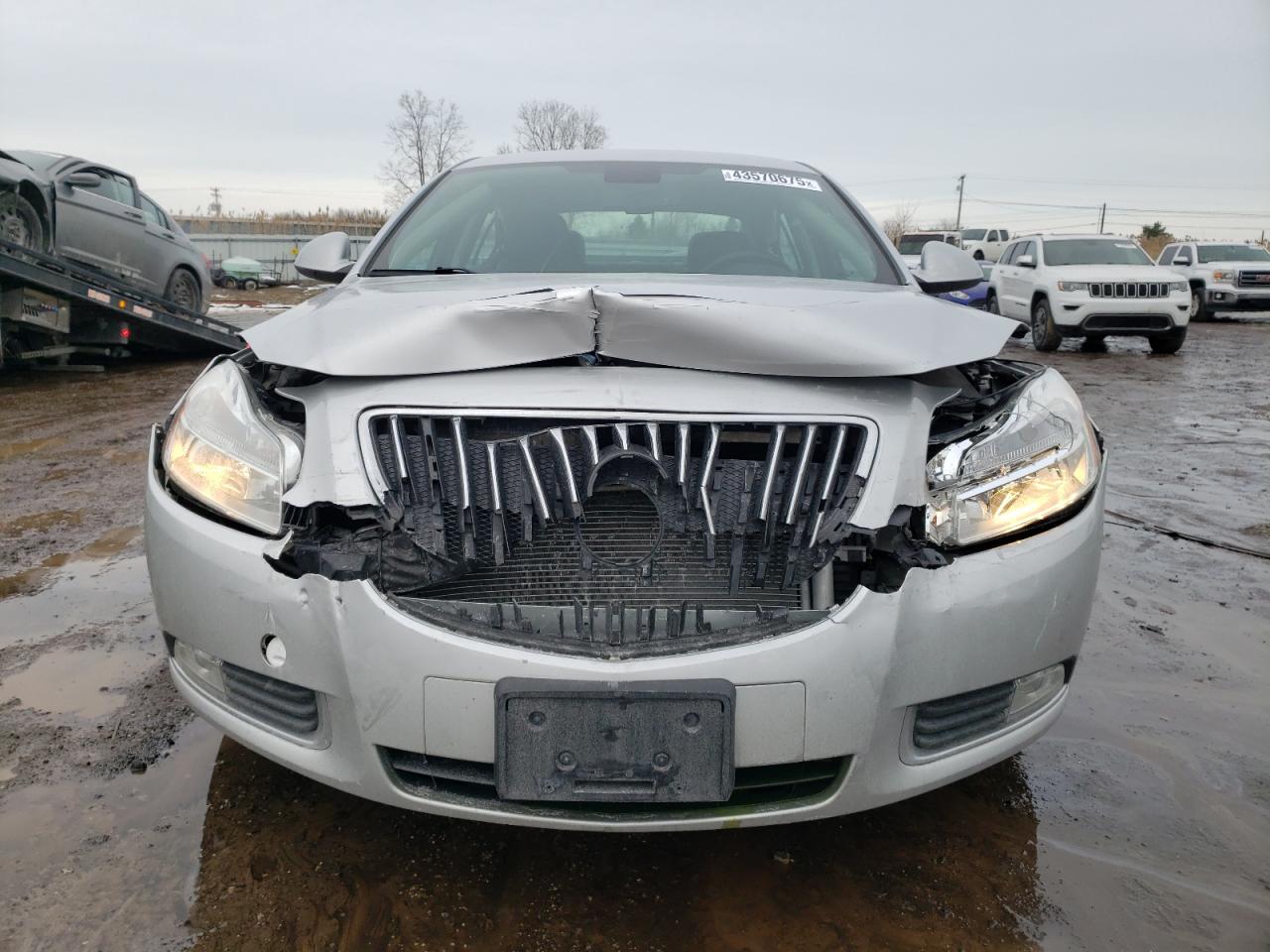 2011 Buick Regal VIN W04GR5EC7B1001755 Copart auction photo, front end damage thumbnail 5