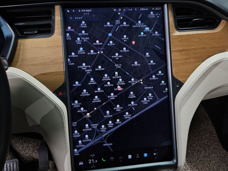 2020 Tesla Model x VIN 5YJXCDE27LF293425 Encar auction photo thumbnail 14