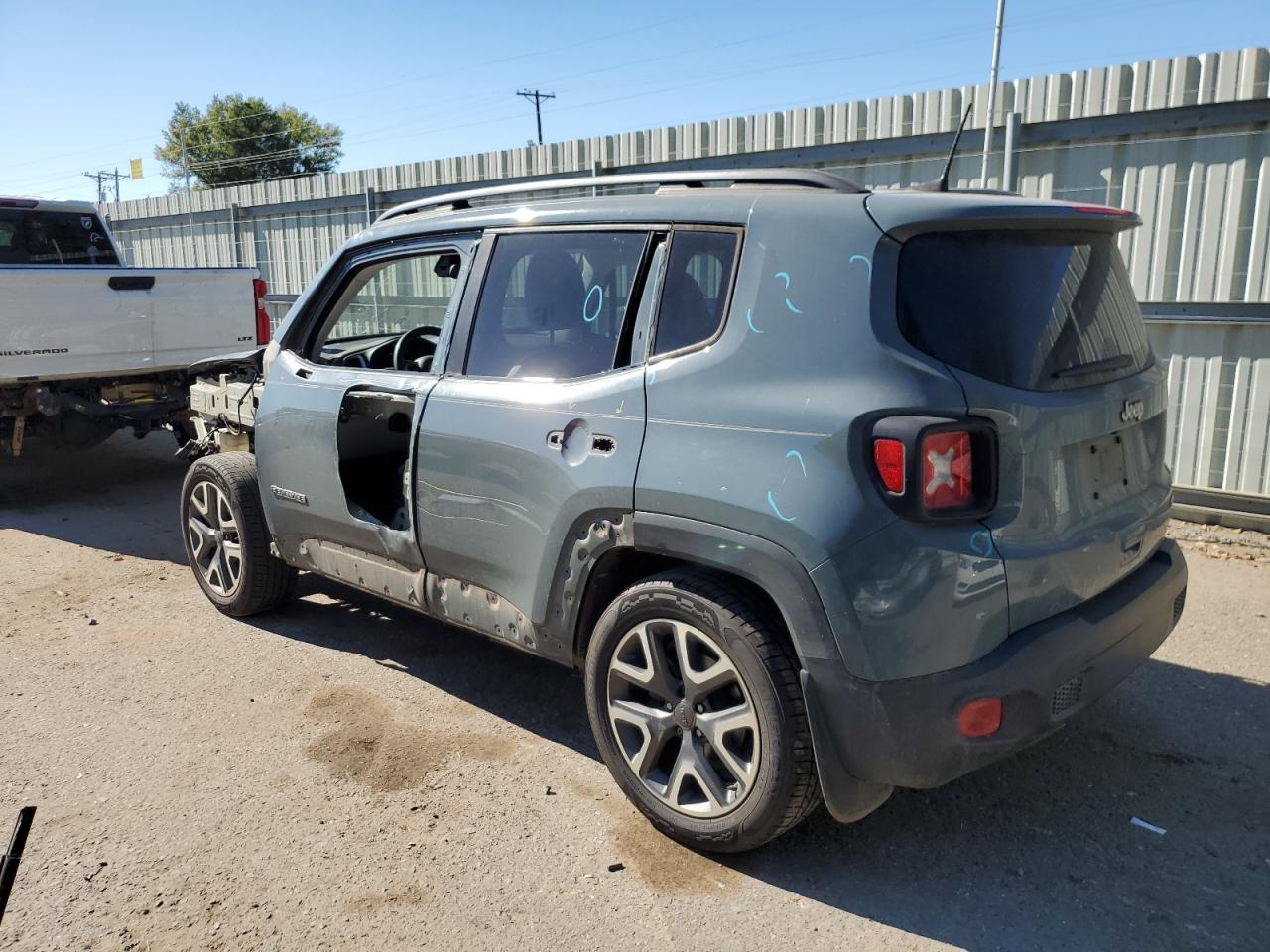 2018 Jeep Renegade VIN ZACCJABB0JPH18934 Copart auction photo, front end / side damage thumbnail 2