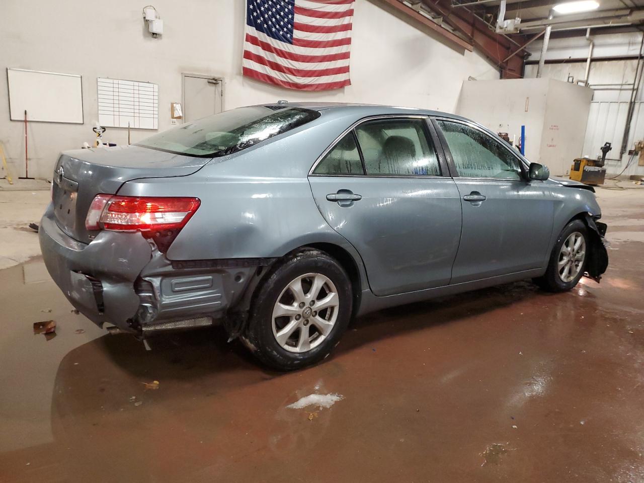 2011 Toyota Camry VIN 4T4BF3EK9BR106818 Copart auction photo, front end / rear end damage thumbnail 3