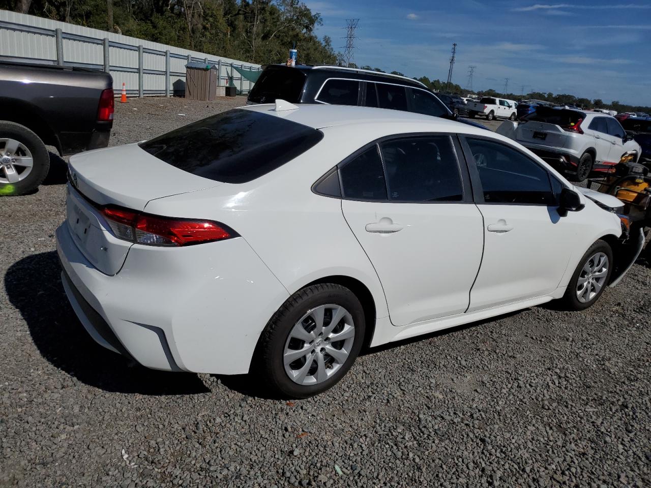2021 Toyota Corolla VIN 5YFEPMAE7MP245442 Copart auction photo, front end damage thumbnail 3
