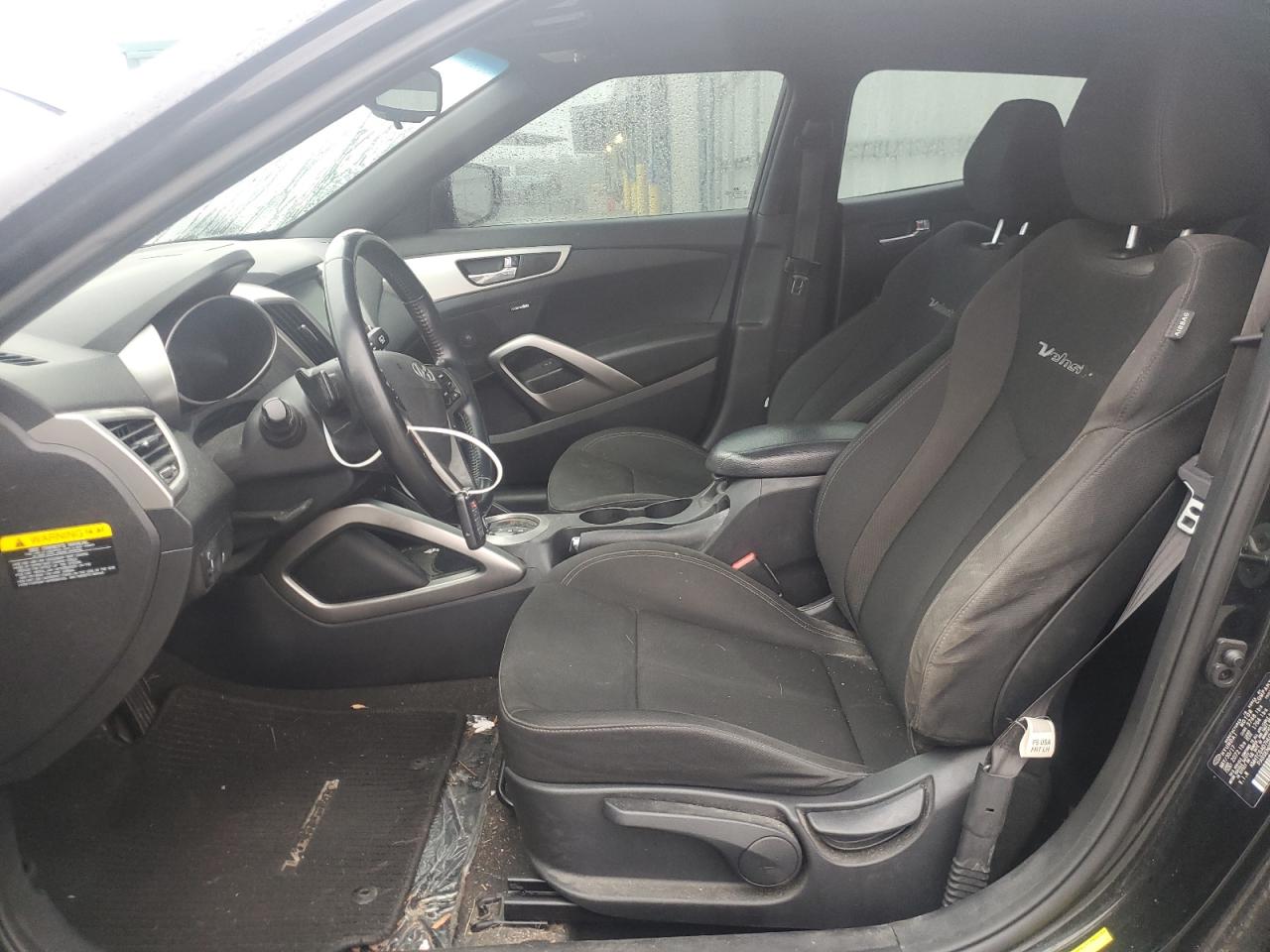 2017 Hyundai Veloster VIN KMHTC6AD7HU322627 Copart auction photo, front end / minor dent/scratches damage thumbnail 7