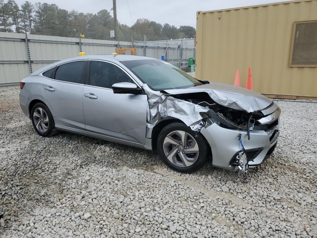 2020 Honda Insight VIN 19XZE4F50LE011899 Copart auction photo, front end / undercarriage damage thumbnail 4