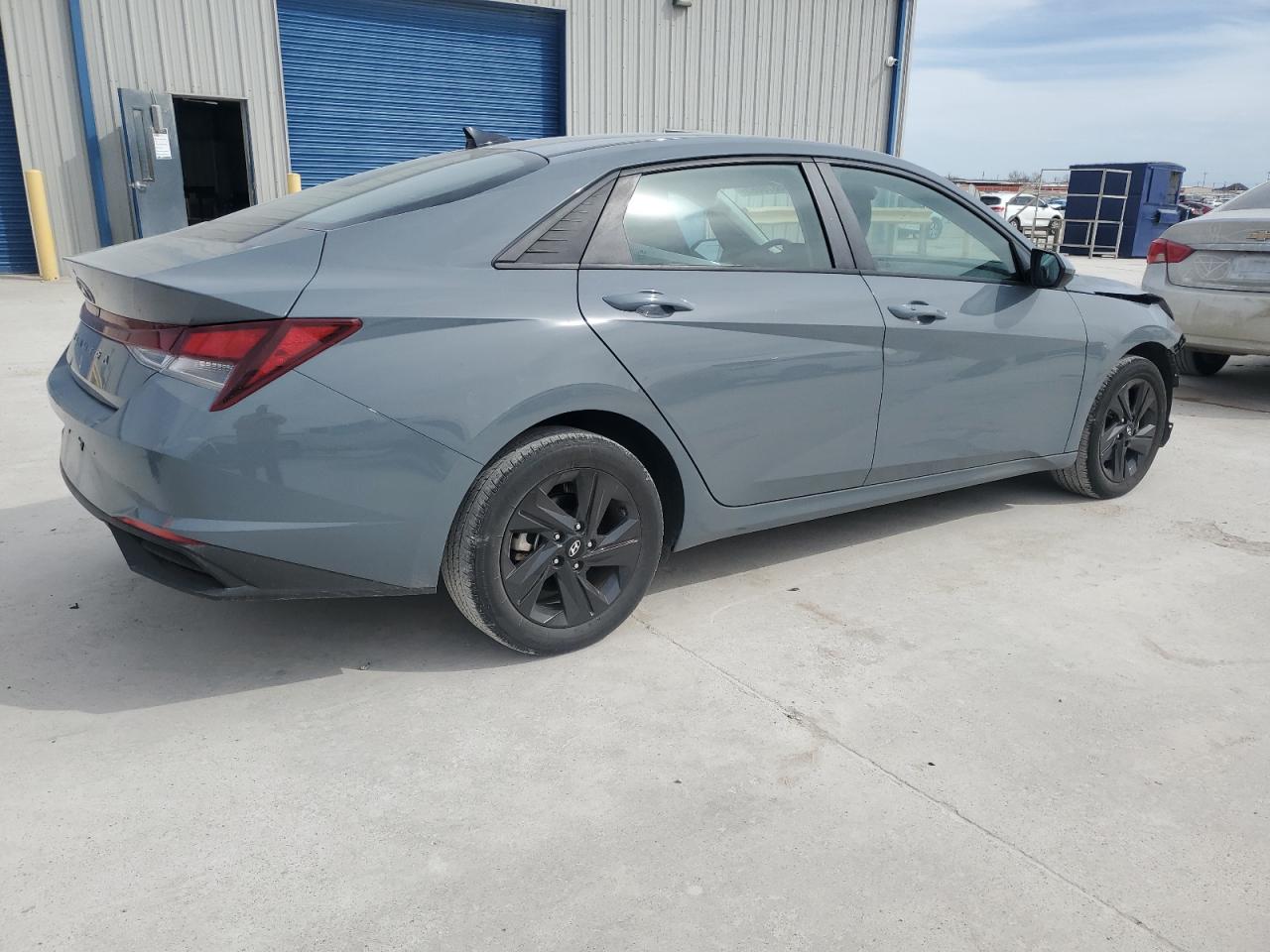 2021 Hyundai Elantra VIN KMHLM4AG5MU130077 Copart auction photo, front end damage thumbnail 3