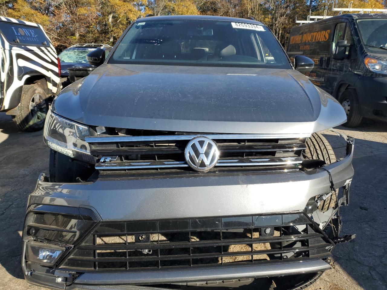 2020 Volkswagen Tiguan VIN 3VV2B7AX0LM108869 Copart auction photo, front end damage thumbnail 5