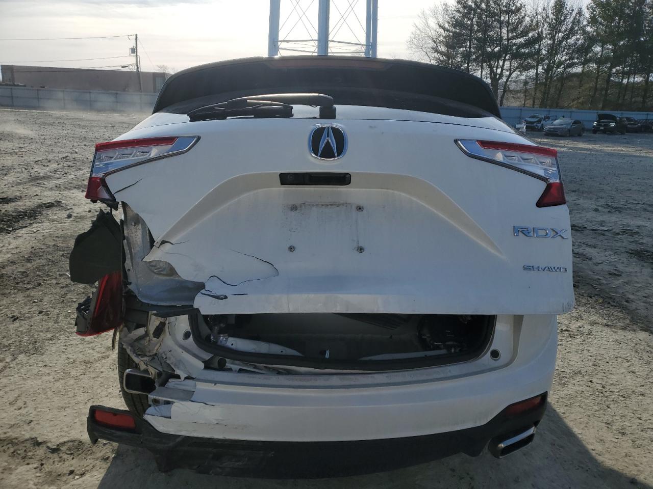 2023 Acura RDX VIN 5J8TC2H37PL021386 Copart auction photo, rear end damage thumbnail 6