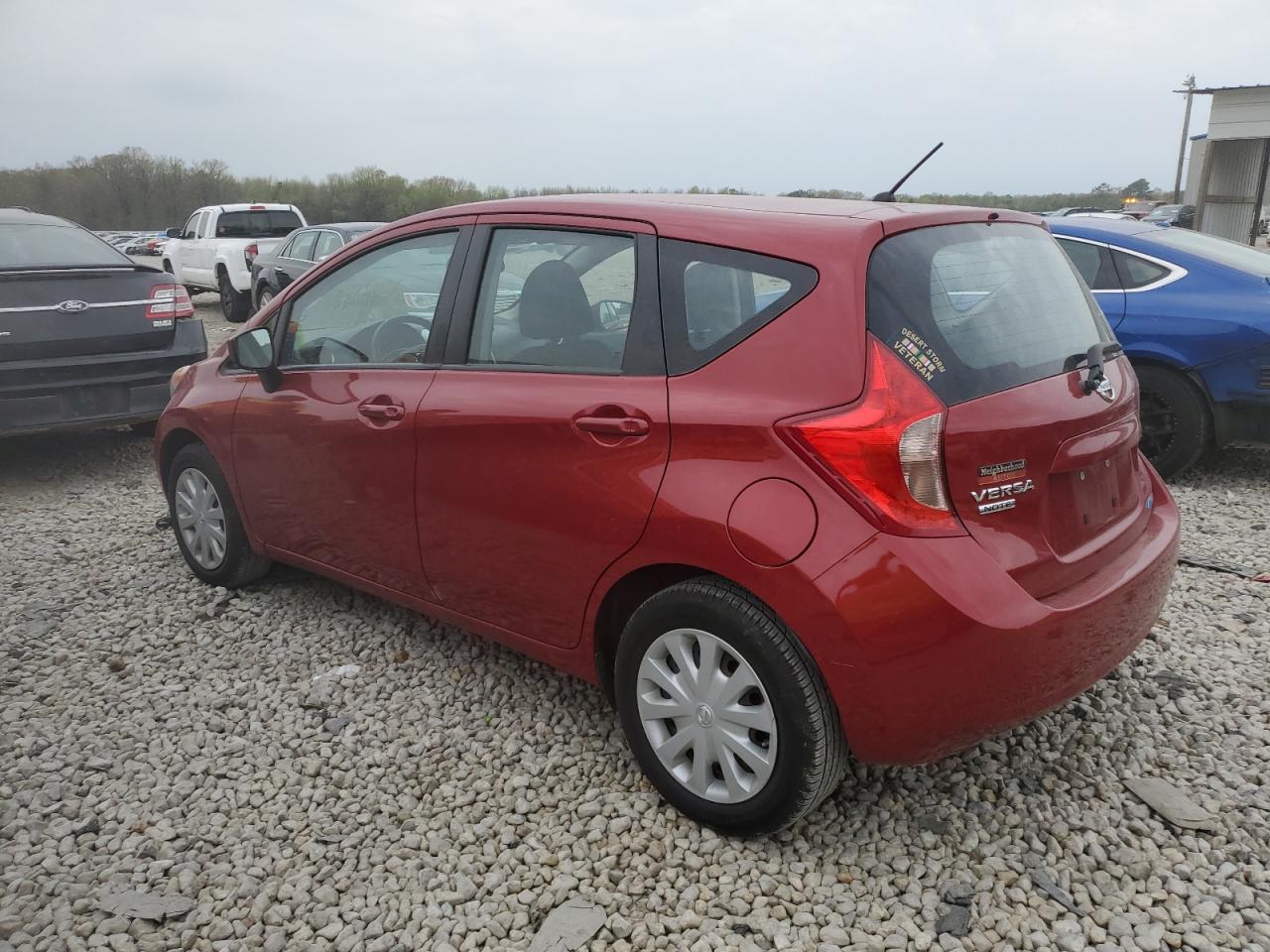 2015 Nissan Versa VIN 3N1CE2CP4FL374189 Copart auction photo, minor dent/scratches / normal wear damage thumbnail 2