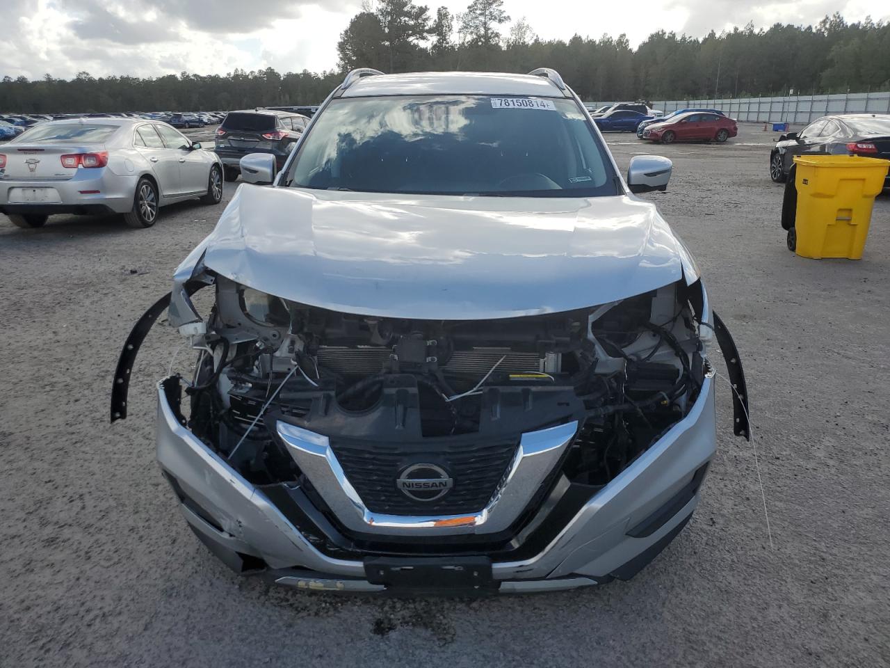 2019 Nissan Rogue VIN 5N1AT2MVXKC819950 Copart auction photo, front end damage thumbnail 5