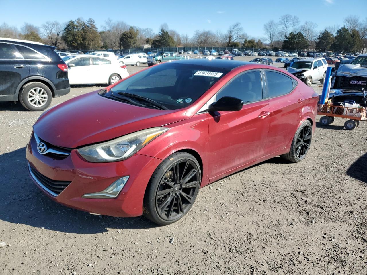 2016 Hyundai Elantra VIN 5NPDH4AE3GH693901