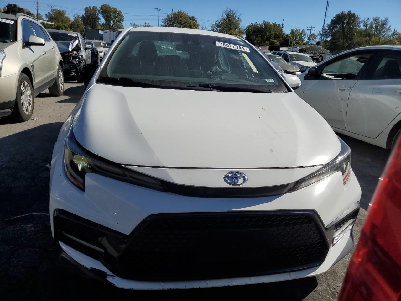 2020 Toyota Corolla VIN 5YFS4RCE2LP027994 Copart auction photo, front end damage thumbnail 5