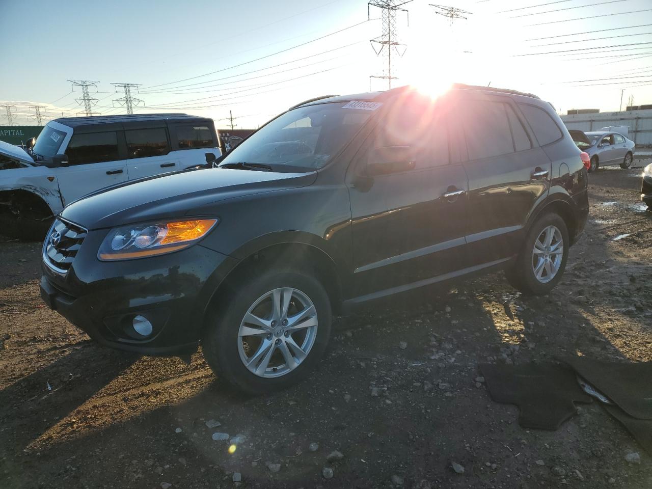 2010 Hyundai Santa Fe VIN 5NMSK4AG0AH346346