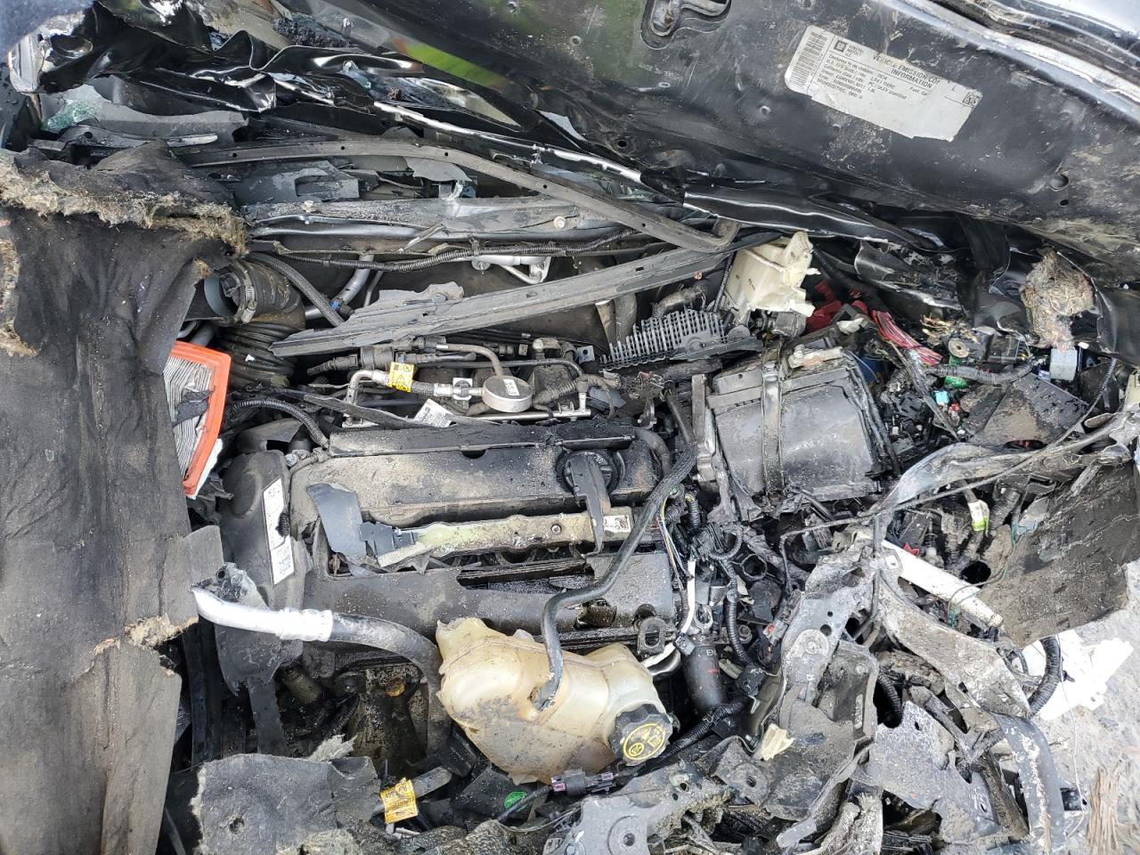 2014 Chevrolet Sonic VIN 1G1JC5SH4E4203705 Copart auction photo, front end / side damage thumbnail 12