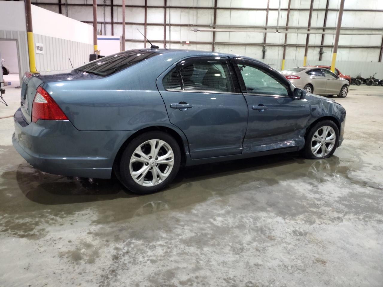 2012 Ford Fusion VIN 3FAHP0HA2CR432532 Copart auction photo, side / front end damage thumbnail 3