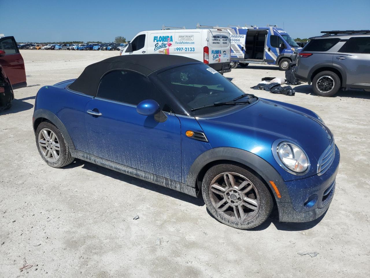 2013 MINI Cooper VIN WMWSY1C56DT625387 Copart auction photo, rear end damage thumbnail 4