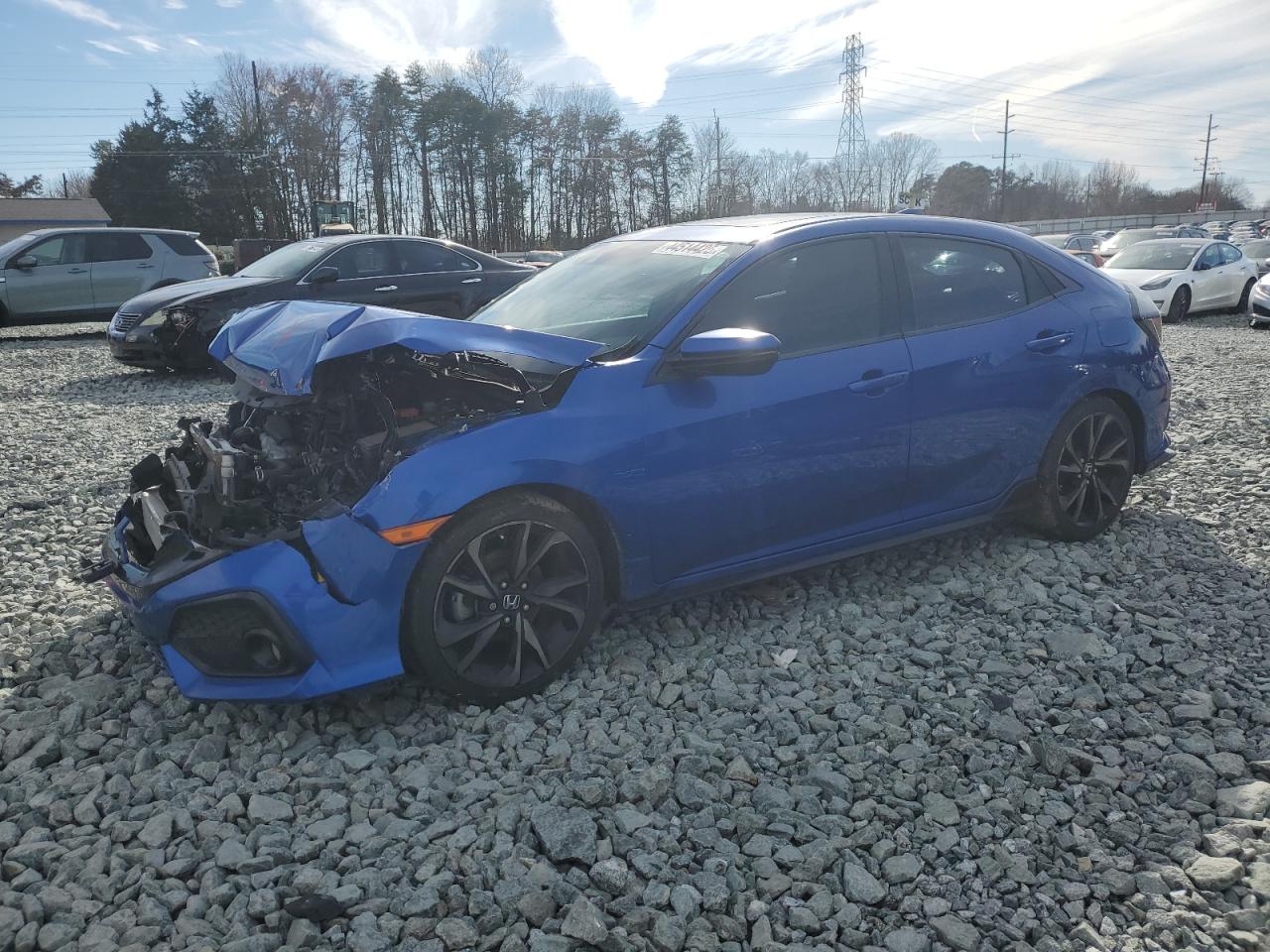 2018 Honda Civic VIN SHHFK7H9XJU419684