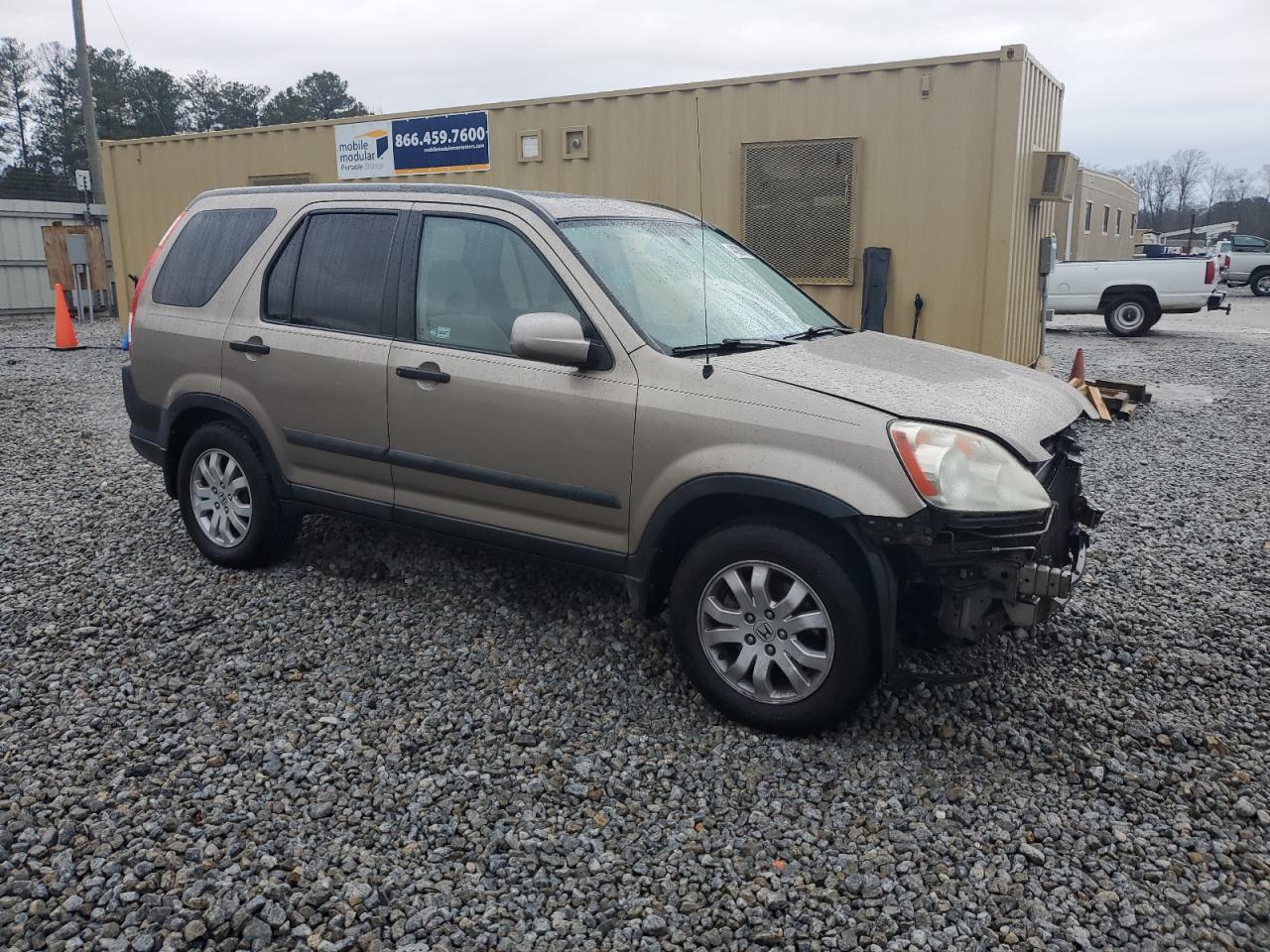 2006 Honda CR-V VIN SHSRD78836U401155 Copart auction photo, front end / undercarriage damage thumbnail 4