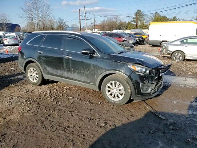 2018 KIA Sorento VIN 5XYPGDA37JG350134 Copart auction photo, front end / side damage thumbnail 12