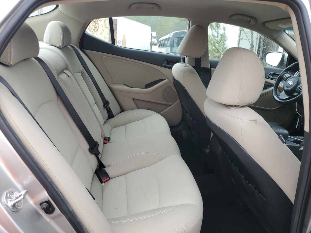 2014 KIA Optima VIN 5XXGM4A74EG268366 Copart auction photo, front end / side damage thumbnail 10