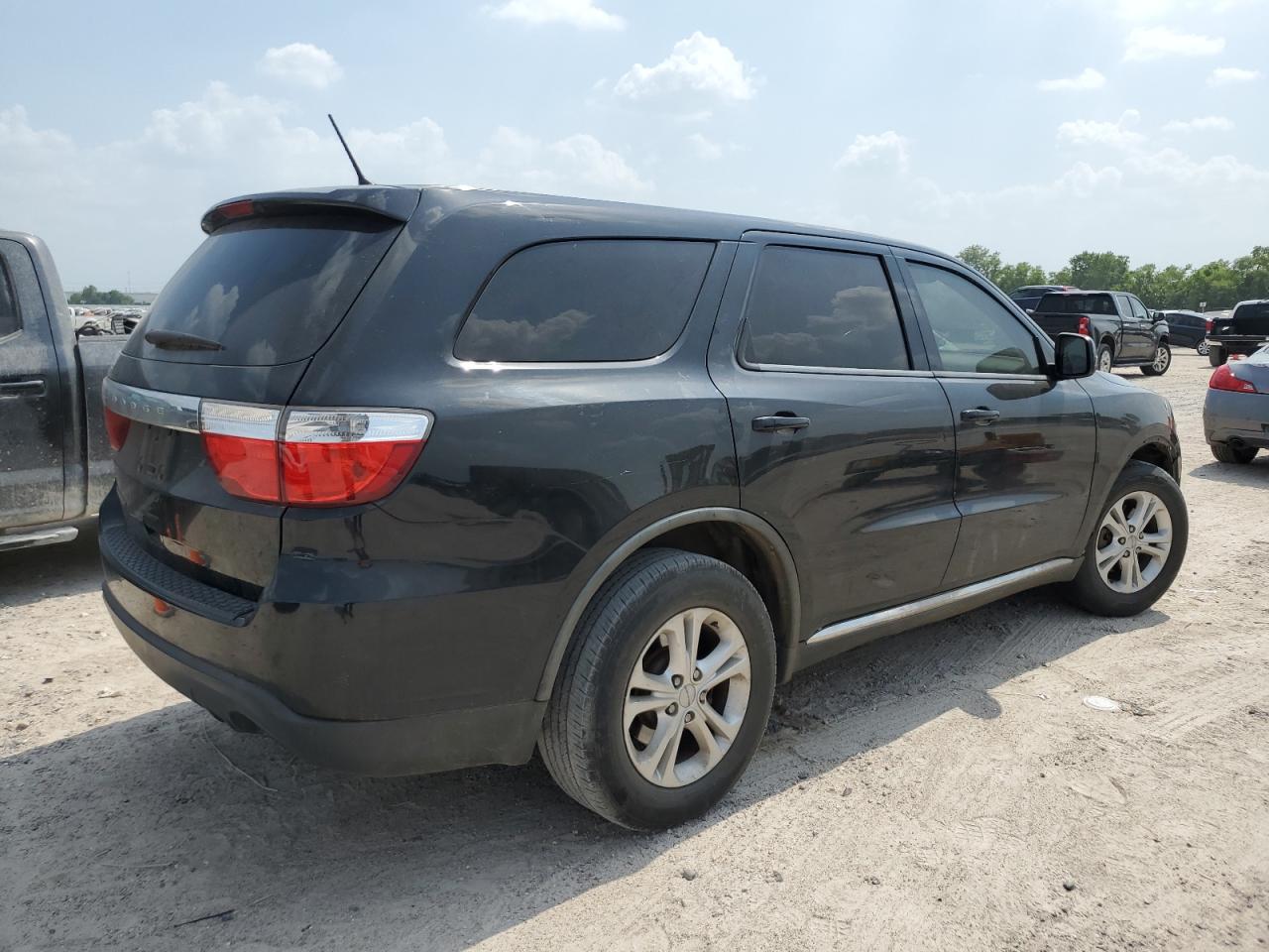 2012 Dodge Durango VIN 1C4RDHAG7CC204951 Copart auction photo, side damage thumbnail 3