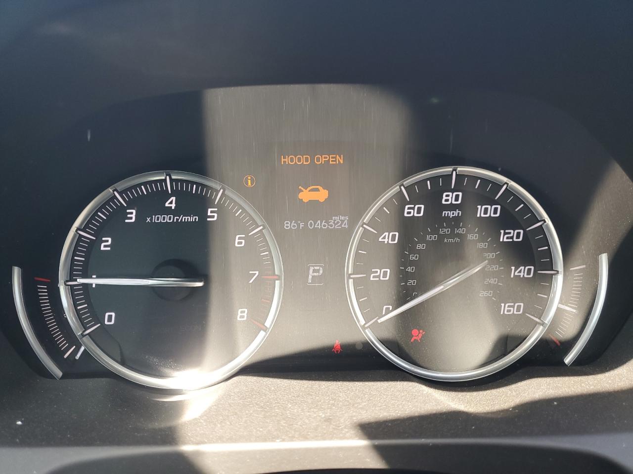 2015 Acura TLX VIN 19UUB2F35FA022475 Copart auction photo, side damage thumbnail 9