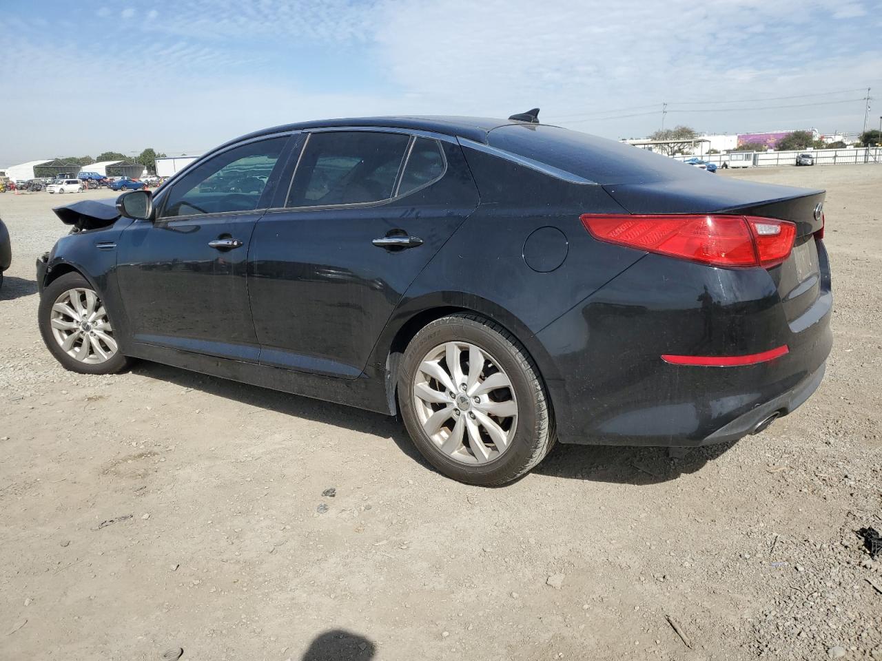 2014 KIA Optima VIN 5XXGN4A70EG263341 Copart auction photo, front end damage thumbnail 2