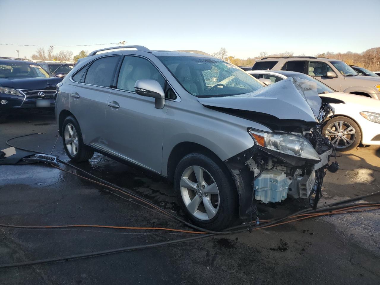 2012 Lexus RX VIN 2T2BK1BA9CC121260 Copart auction photo, front end damage thumbnail 4