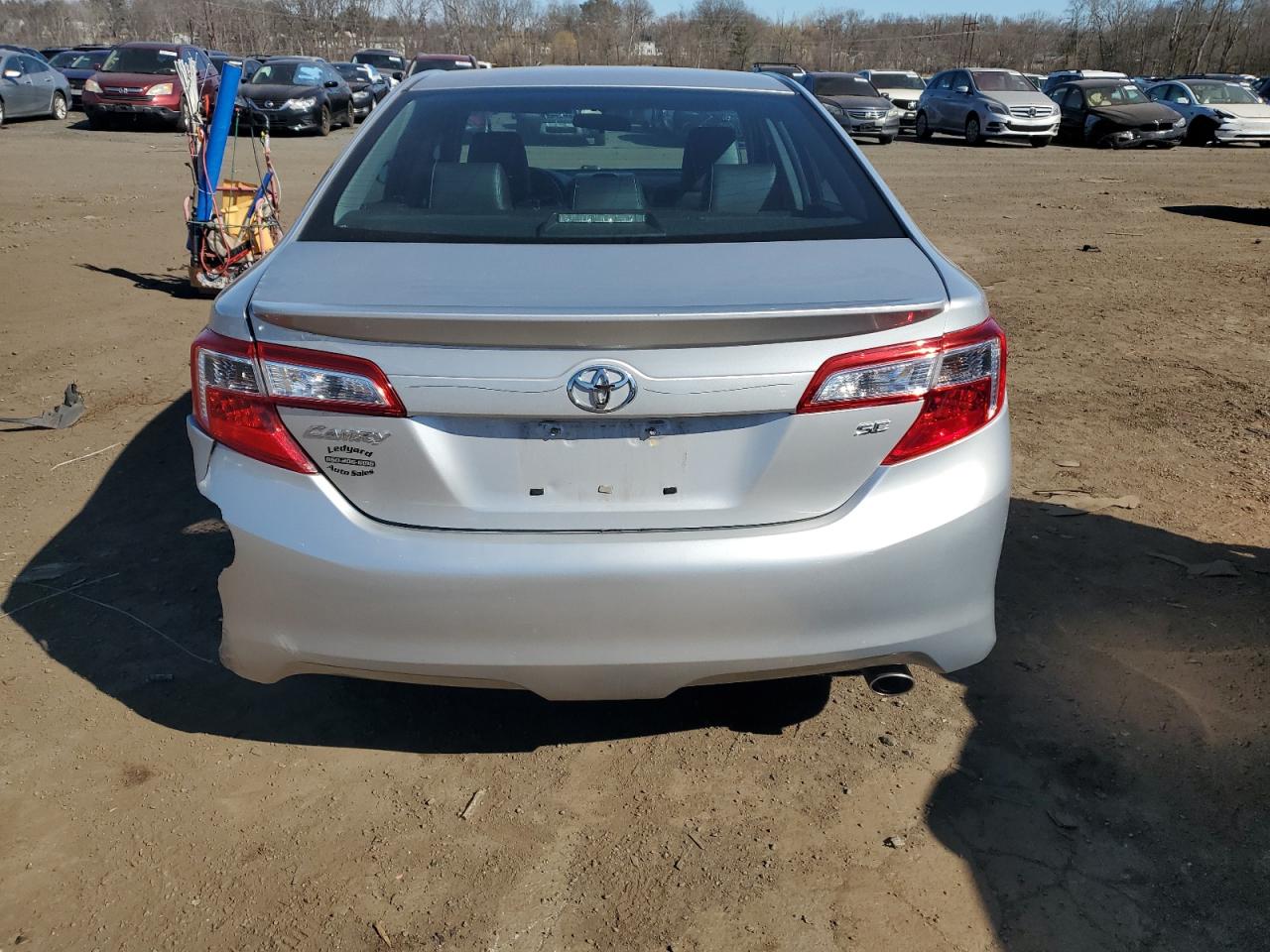 2012 Toyota Camry VIN 4T1BF1FK3CU075774 Copart auction photo, rear end / side damage thumbnail 6