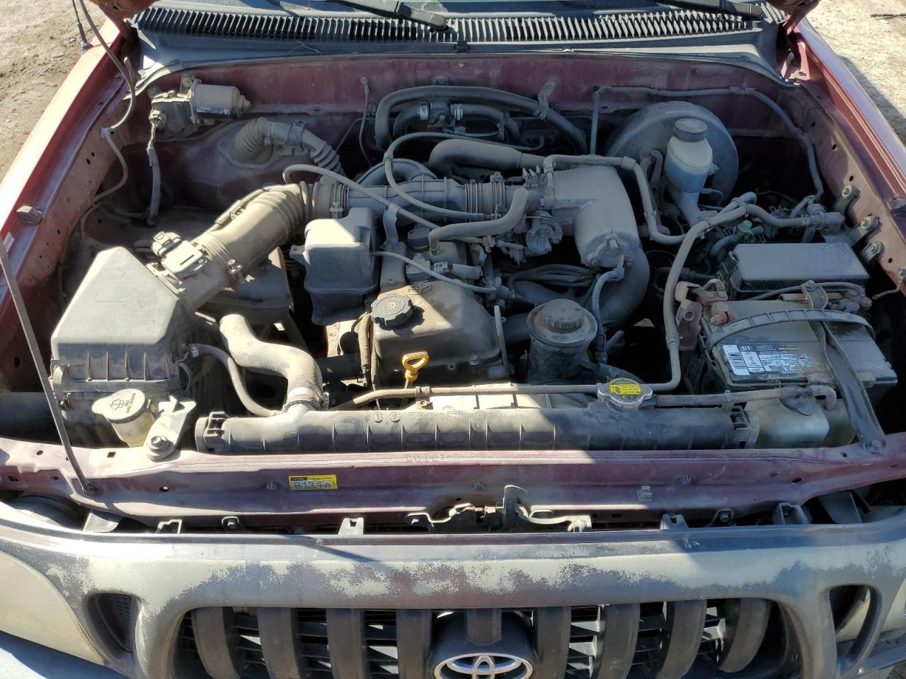 2002 Toyota Tacoma VIN 5TENL42N82Z078753 Copart auction photo, front end / side damage thumbnail 12